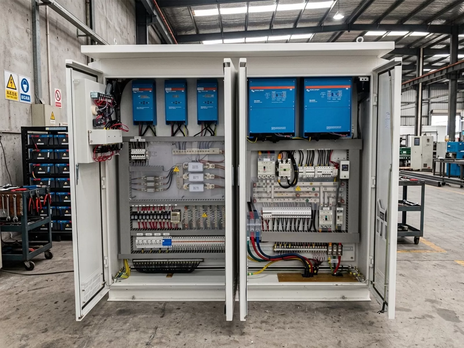 EV Charging Station Distribution Panel